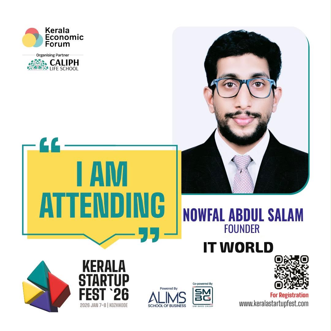 Kerala Startup Fest '26 — Delegate